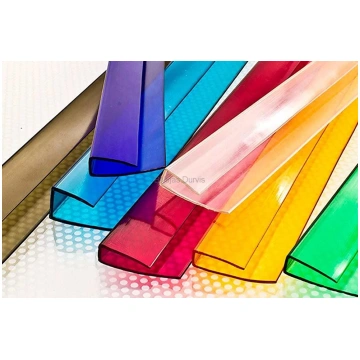 Krāsains nobeiguma profils U 4-6mm