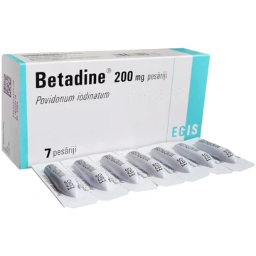 BETADINE 200mg pesāriji N7