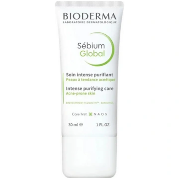 Bioderma Sebium Global Intense Attīrošs krēms 30 m