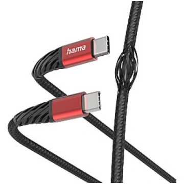 Hama 00201542 Extreme Charging Cable, USB-C - USB-