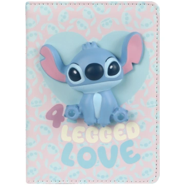 STITCH piezīmju grāmatiņa Squishy 3D, 75224PTR
