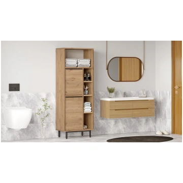 Vannas istabas skapis, Hanah Home, riekstkoks, 60