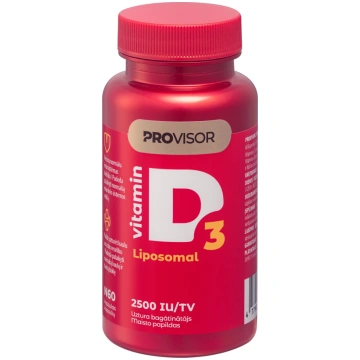 PROVISOR Liposomal D vitamīns 2500 IU kapsulas, 60