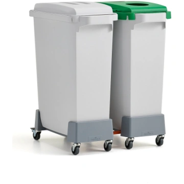 Šķirošanas komplekts OLIVER, 2 gab. 60L atkritumu