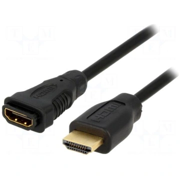 Cable | HDMI 1.4 | HDMI socket,HDMI plug | 2m | bl