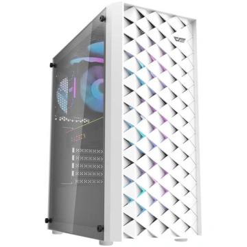 Darkflash DK351 computer case + 4 fans (white) DK3