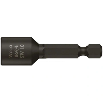 Screwdriver bit | 6-angles socket | 1/4" | HEX 12m