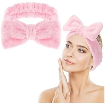 Spa Bowknot Headband Sieviešu Spa matu grupa Kosmē