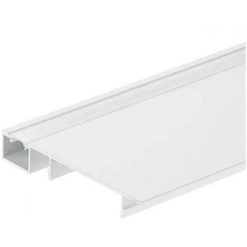 Virsapmetuma 2m LED lentes Ēnu profils grīdai (bal