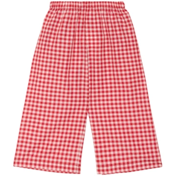 Saxo MINI Pants Red Checks Sissel Edelbo