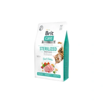 Brit Care Cat GF Sterilized Urinary Health sausā b