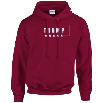 Trump Hoodie - Cardinal Red / L