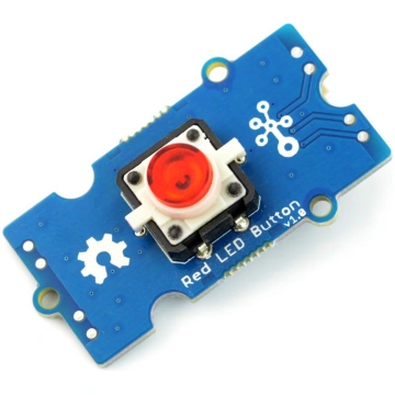 Grove, push-button with backlight, red Seeedstudio