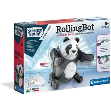 Interaktīvs rotaļu robots Rolling Bot Panda Clemen