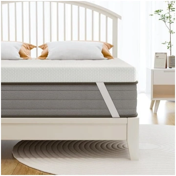 WOWTTRELAX Memory Foam Mattress Topper Double Laye