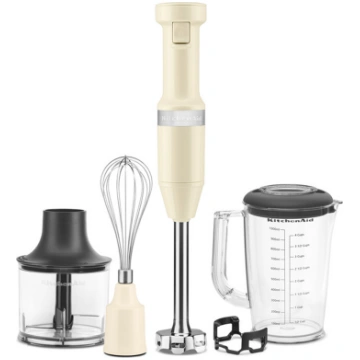 KitchenAid, 180 W, bēša - Rokas blenderis, 5KHBV83