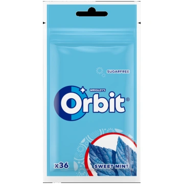 ORBIT Sweet Mint Pouch 36 gab. (450-27211)