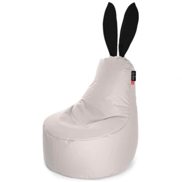 Bērnu pufs Qubo „Mommy Rabbit“ ar melnām ausīm, su