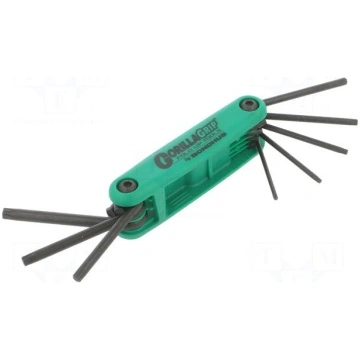 Wrench: Torx®-set | TX9,TX10,TX15,TX20,TX25,TX27,T