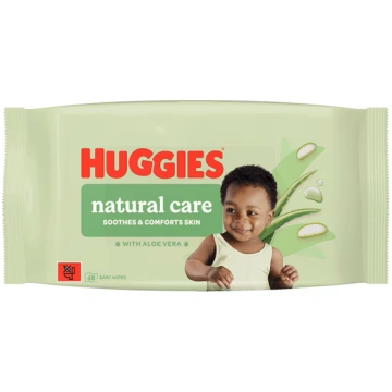 Huggies Natural Care mitrās salvetes, 48 gab