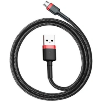 Cable Micro USB Baseus Cafule 1.5A 2m (red & black