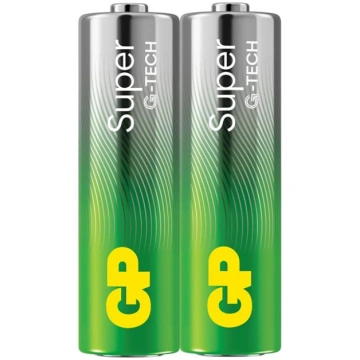 GP Super Alkaline AA/LR06 baterijas 2 gab