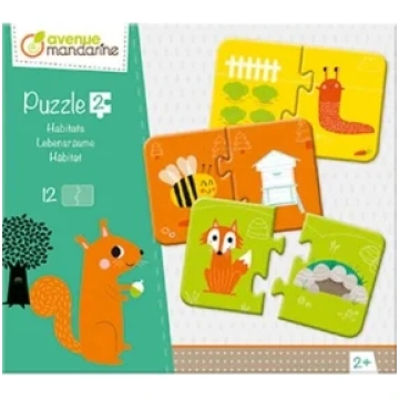 Puzle MANDARINE Dzīvnieks-māja 80234_92