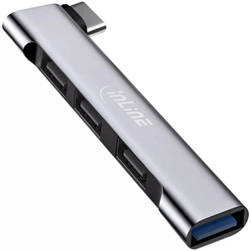 InLine Slim USB-C Hub 4-porti USB 3.0 3x USB 2.0 p