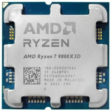 AMD Ryzen 7 9800X3D Desktop Processor Tray (100-10