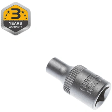 Seškanšu uzgriežņu galviņa Forte Tools, E5, 5 mm, 