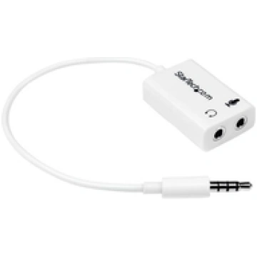 StarTech.com 3 5mm Klinke Audio Y-Kabel - 4 pol. a