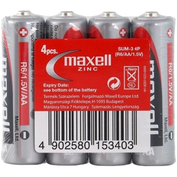 Maxell Bateria AA / R6 4 szt. MA34