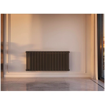 3 kolonnu 500×1415 mm horizontāls radiators, krāsa