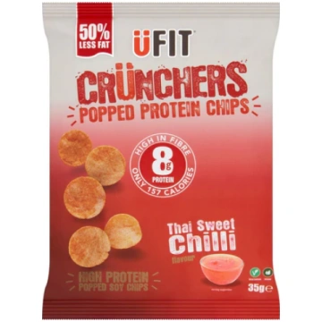 UFIT Crunchers Thai Sweet Chilli High Protein Popp