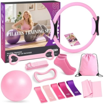 Pilates komplekts 13 gab. Mājas Pilates nepiecieša
