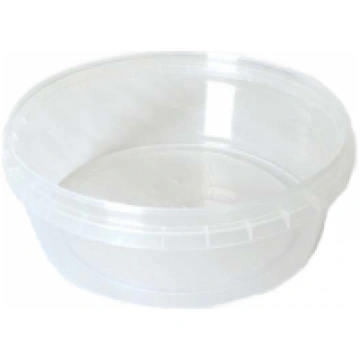 Plastmasas konteineri ar vākiem Vienreizlietojamie