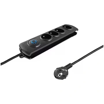 Qoltec Surge protector, 4 Socket, 2.5m (50105)