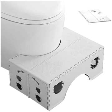 Little Bean Collapsible Toilet Stool for Adults an