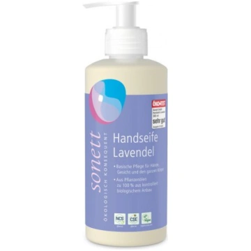 Šķidrās ziepes ar lavandu BIO 300ml Sonett