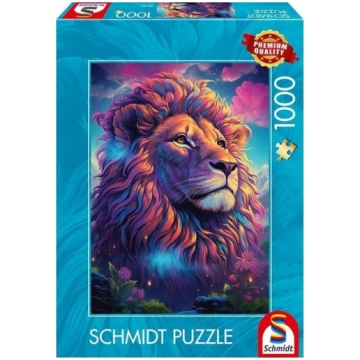 Izmēri 1000 gabalu finierzāģis: Majestic Lion Schm