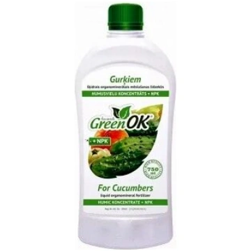 Humusvielu koncentrāts +NPK gurķiem 750 ml GreenOK