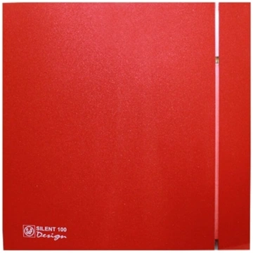 Ventilators Soler & Palau Silent Design 100 CZ RED