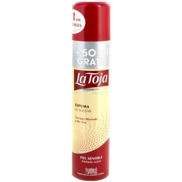 La toja Shaving Foam Sensitive Skin 250+50ml