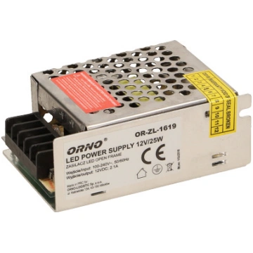 DC12V/25W IP20 LED TRANSFORMATORS | SL-OR-ZL-1619 