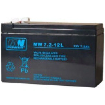 MW jaudas akumulators 12V/7.2Ah (MW 7.2-12L) [Powe
