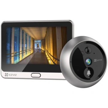 EZVIZ DP2 2K Wire-Free Peephole Doorbell viedā kam