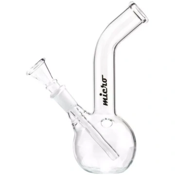 Stikla bongs "Micro" 18 cm - Ūdenspīpes - Vīraki -