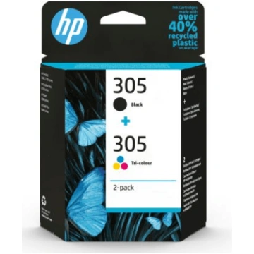 Tinte HP No.305 (6ZD17AE) BK + CMY Multipack 120p.
