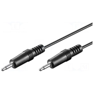 Cable | Jack 3.5mm plug,both sides | 1.2m Goobay 5