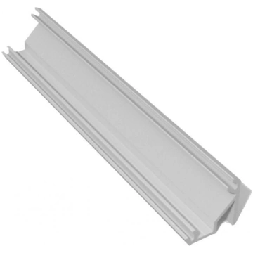 LED leņķa alumīnija profils, sudraba, 2 m, PA-GLAX